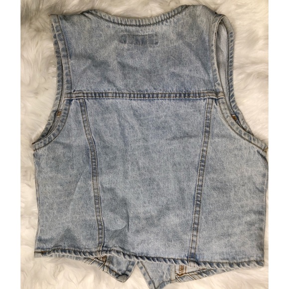 Vintage Made In The Shade Jean Vest - Picture 5 of 5